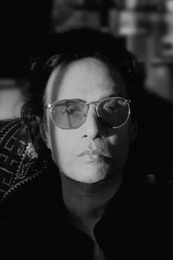 Portrait of artist Riad Hosein