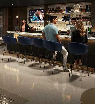 The Brasserie dining space