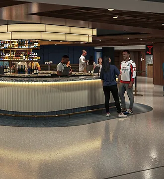 South Beer Hall dining space
